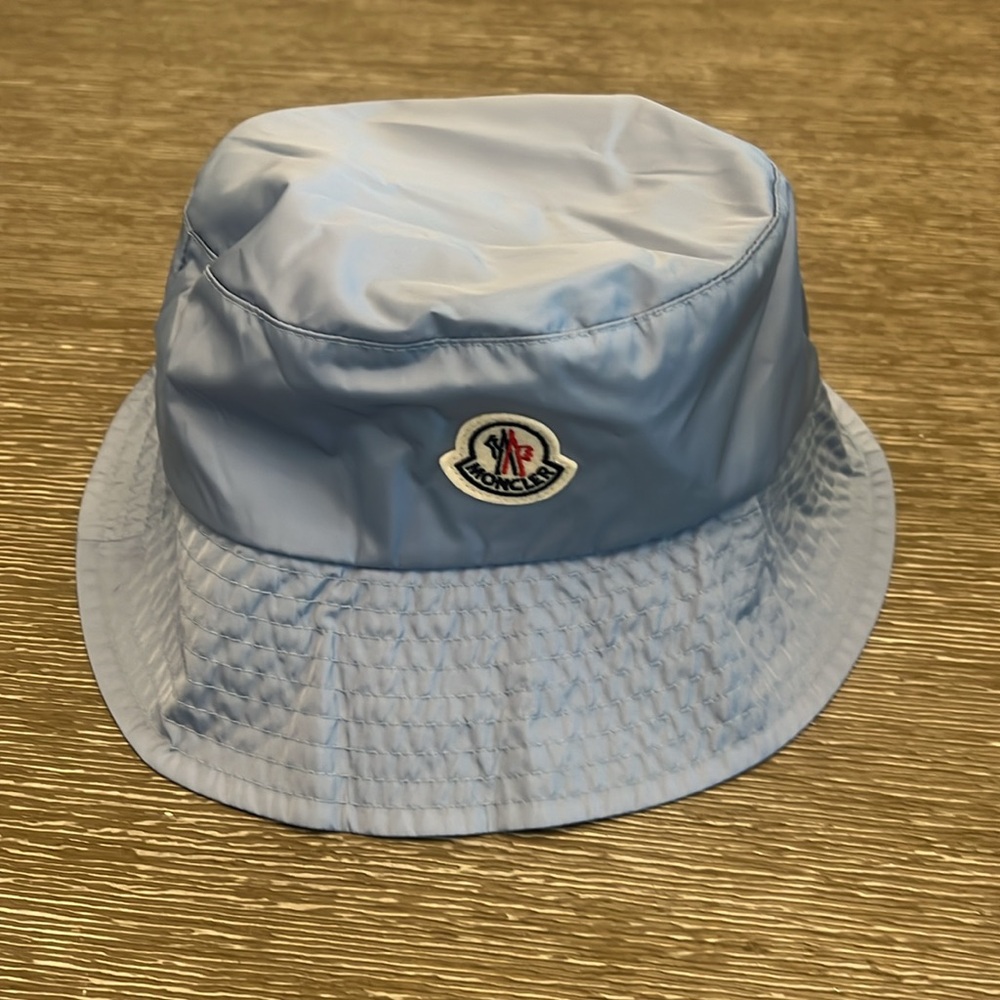 Moncler Logo Patch Bucket Hat - Gem